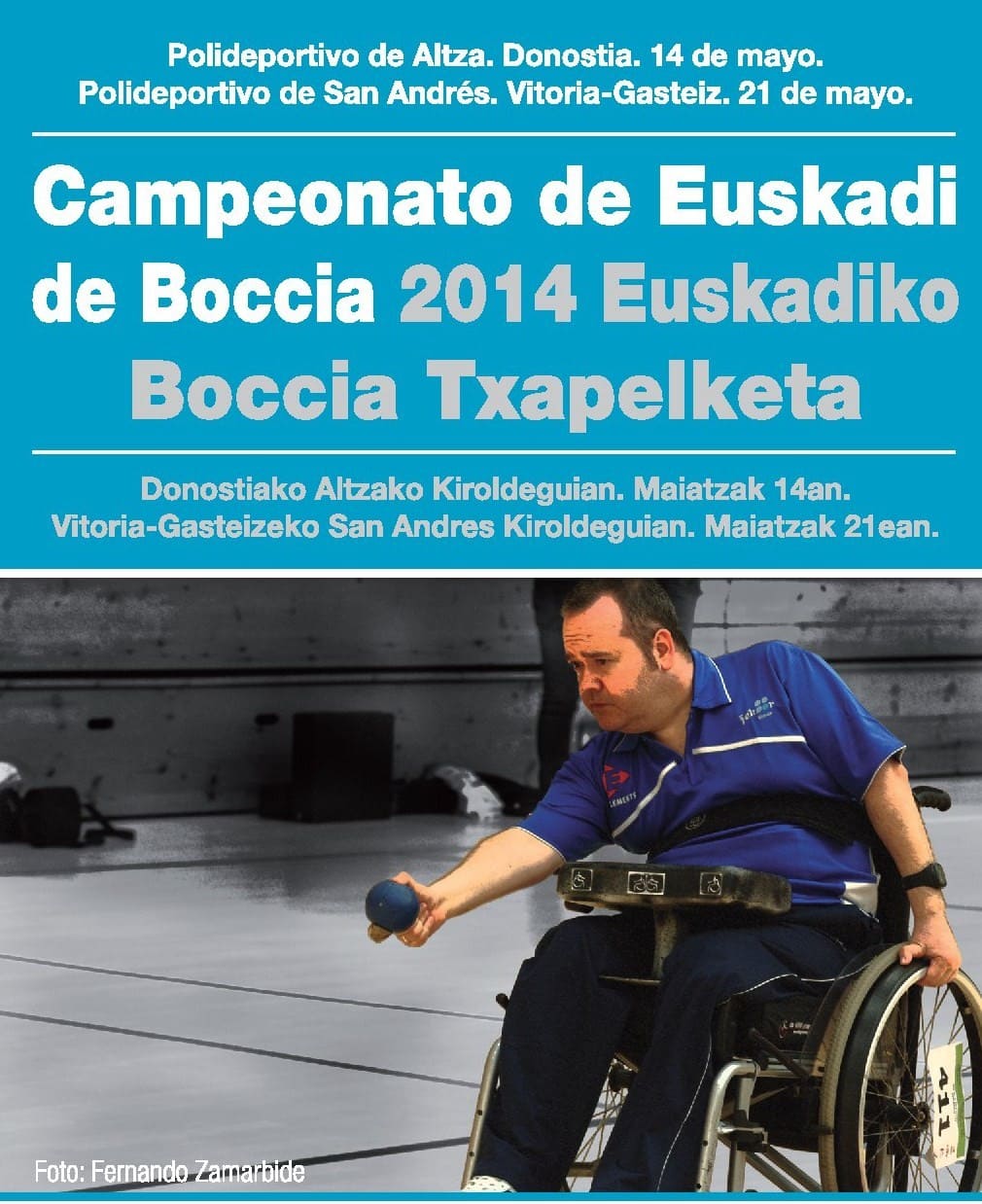 Los mejores jugadores de Boccia de Bizkaia Gipuzkoa lava y